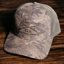 Load image into Gallery viewer, GS Logo Topography Hat - Sand