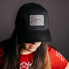 Load image into Gallery viewer, GS Twill Logo Hat - Black
